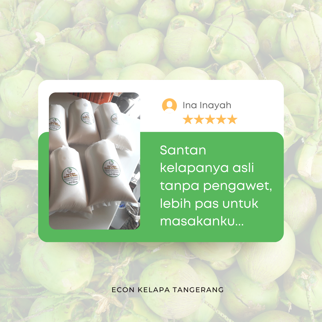 kelapa asli econ kelapa tangerang