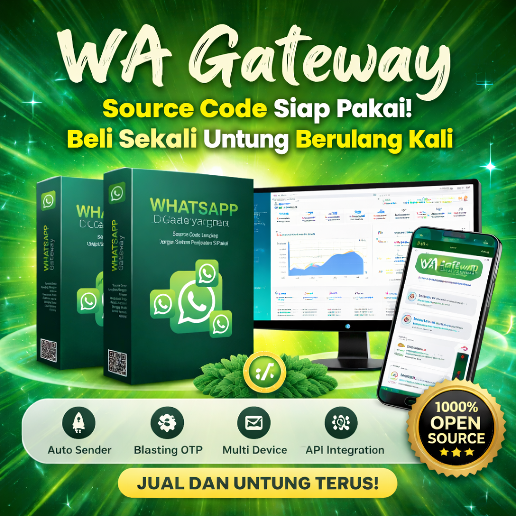 WA Gateway - Siap Pakai