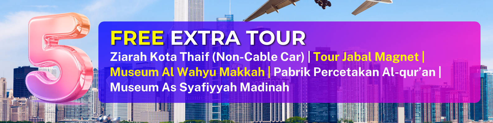 Fasilitas Extra Tour Haji Furoda Silver 1446/2025