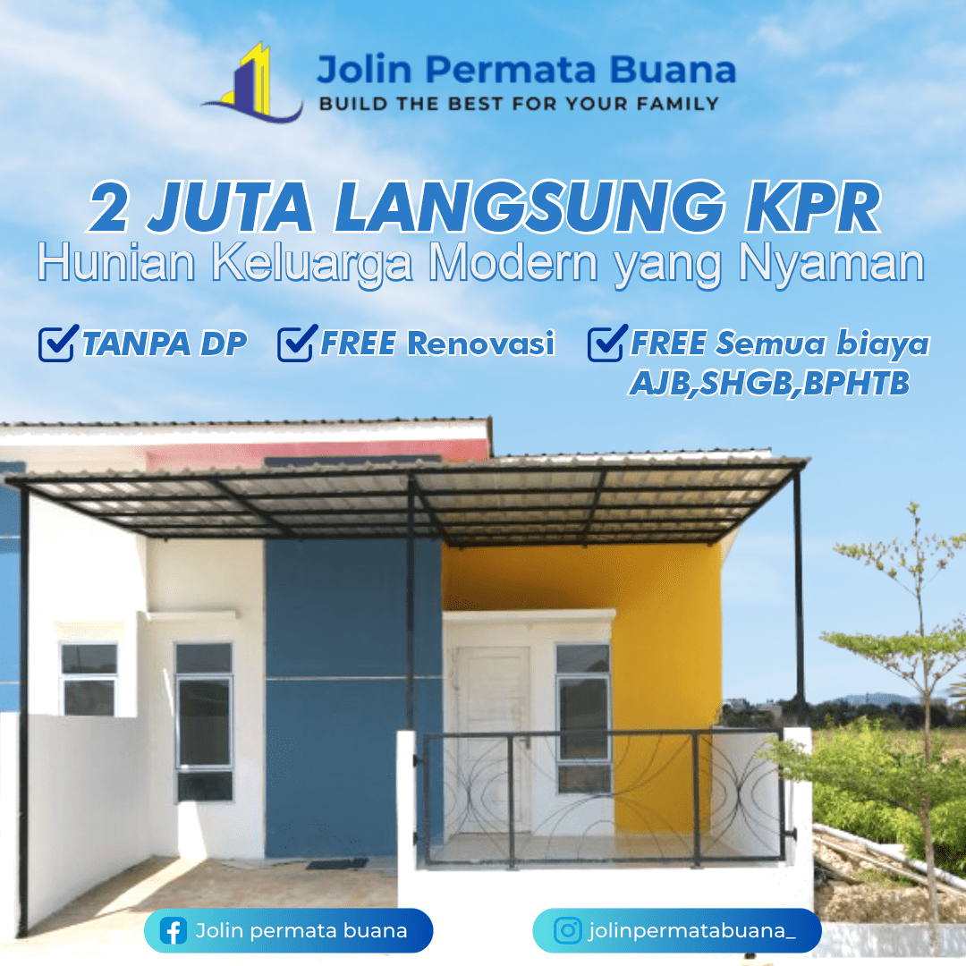 Cluster paling diminati setiap keluarga di Batam!