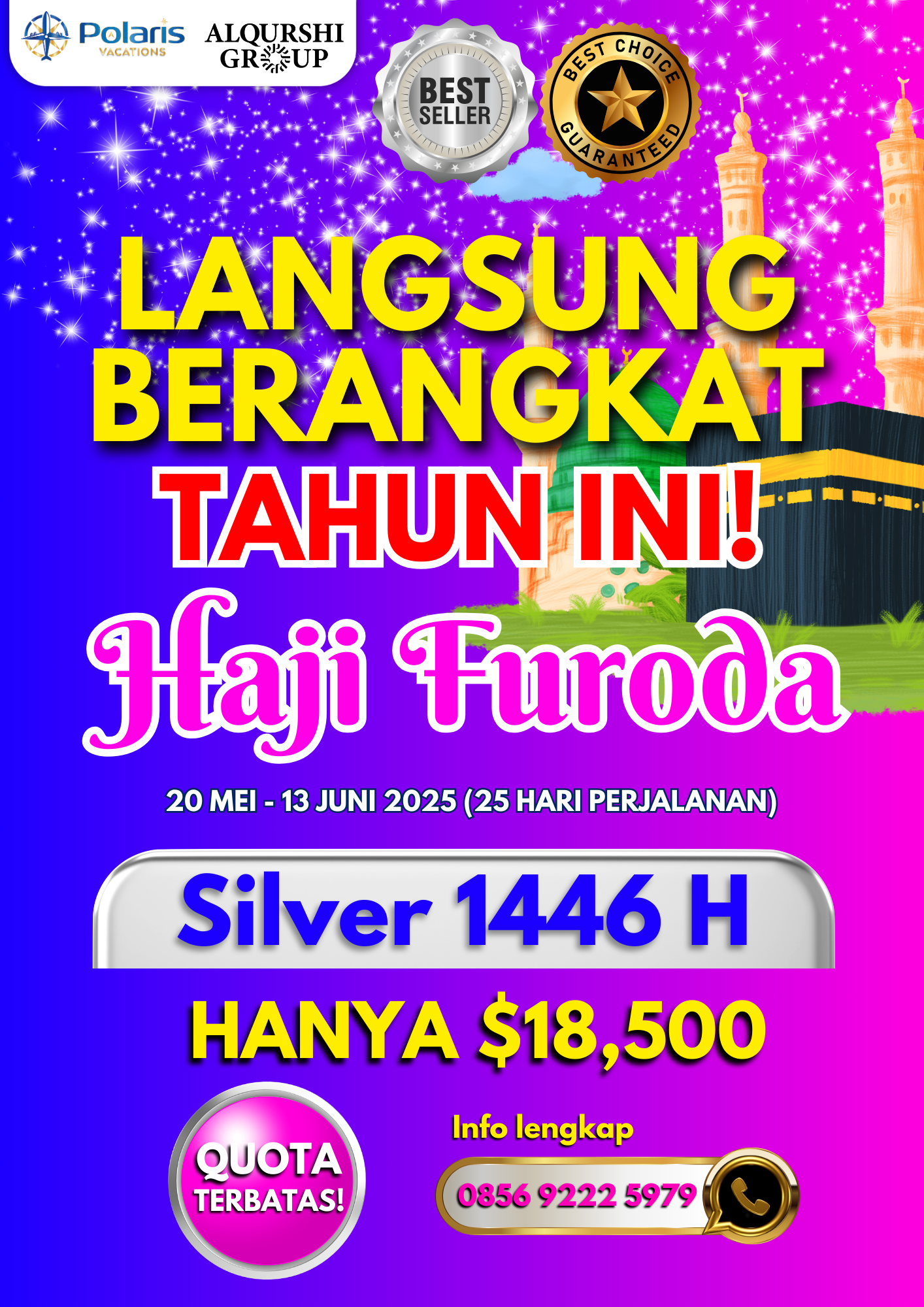 Haji Furoda Silver 1446/2025 Tanpa Antri
