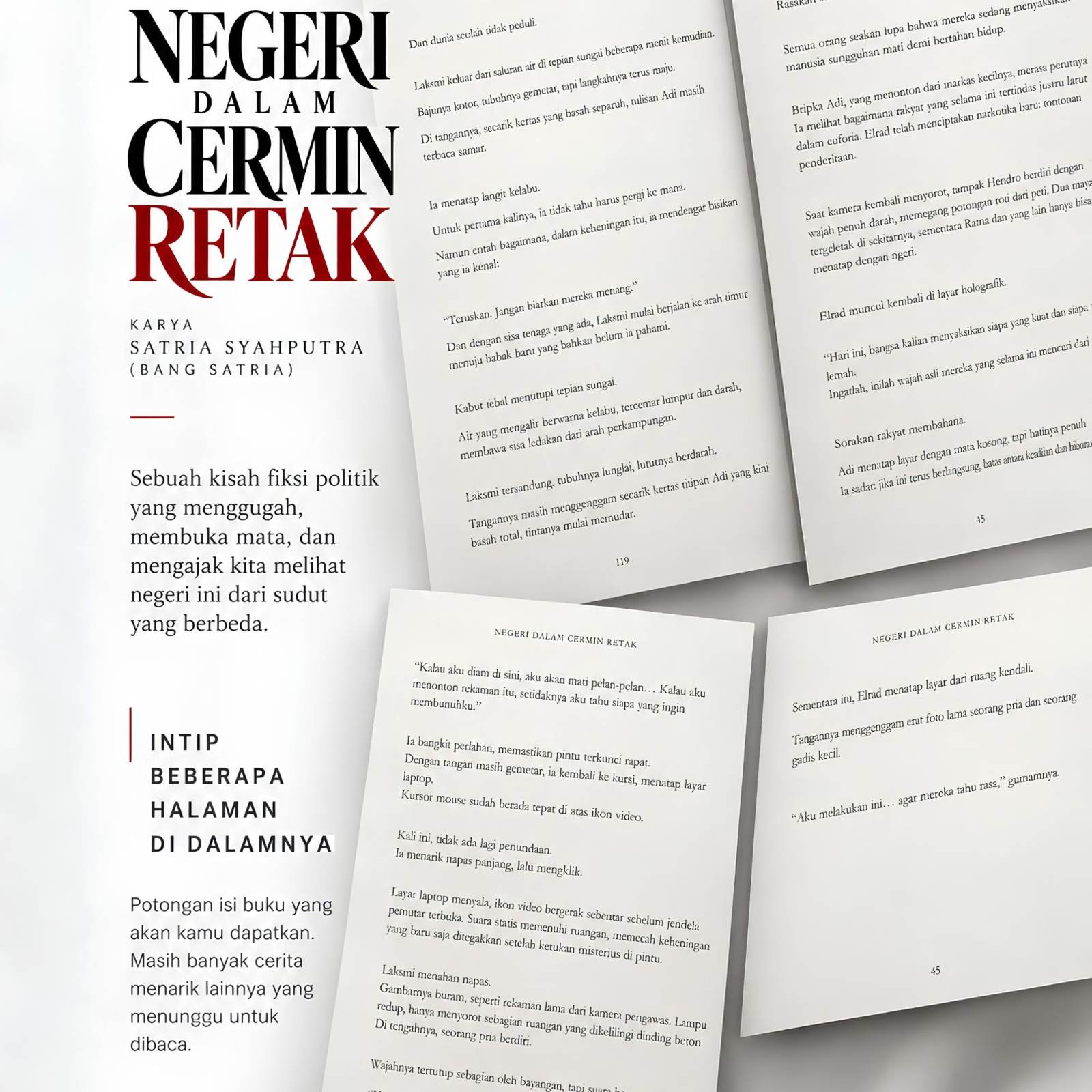 Ebook Negeri Dalam Cermin Retak by Bang Satria