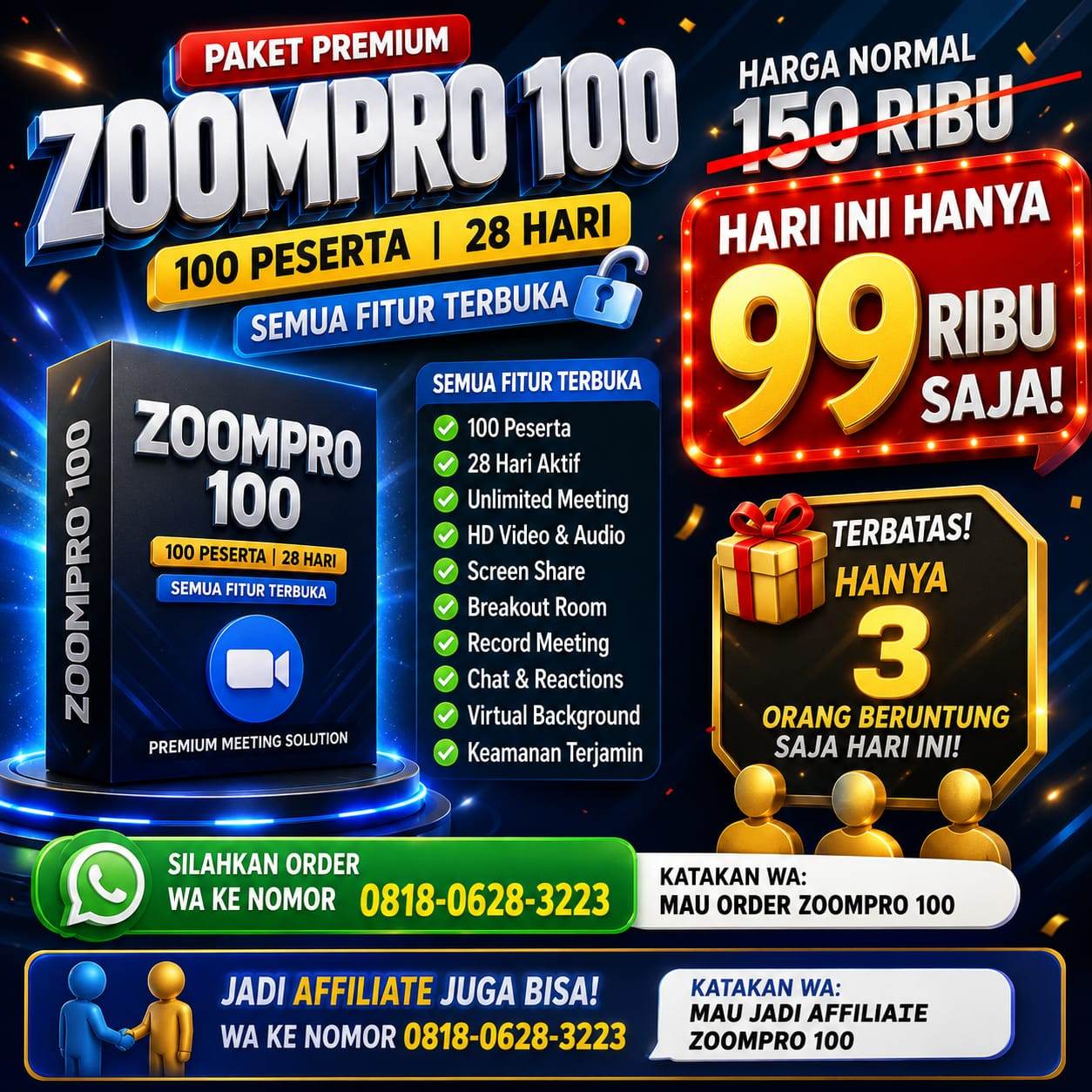 Zoom Pro 100