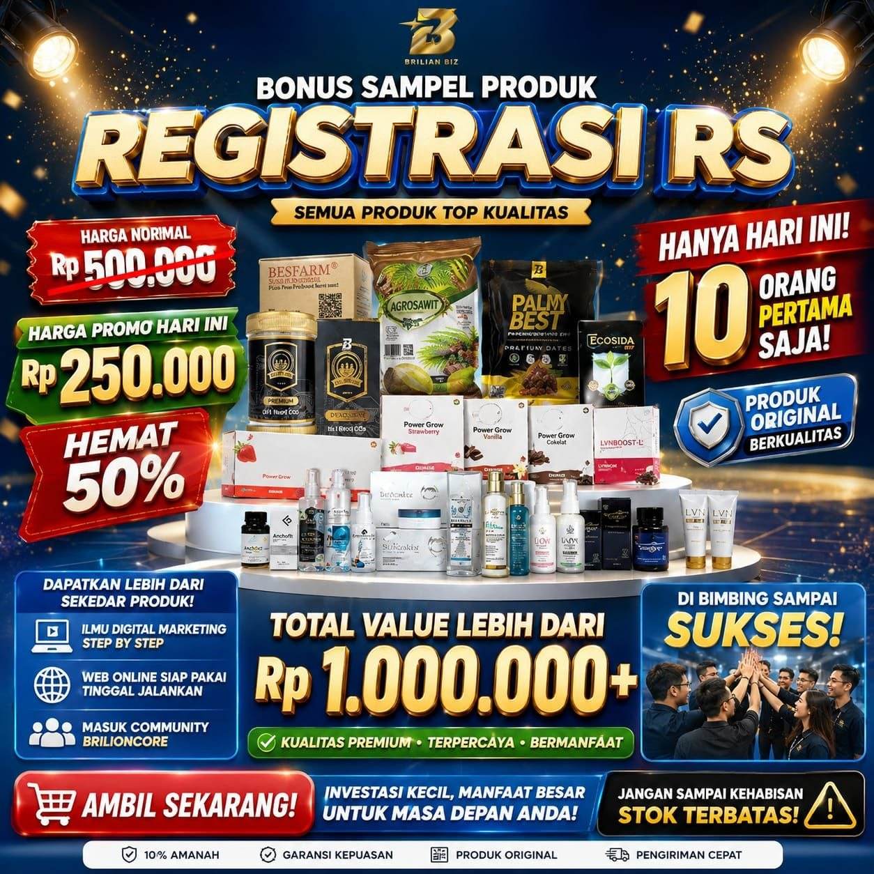 PAKET BRILIAN REGISTRASI