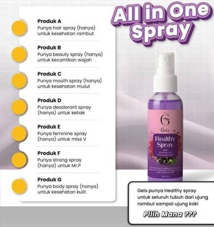 GEIS HEALTHY SPRAY
