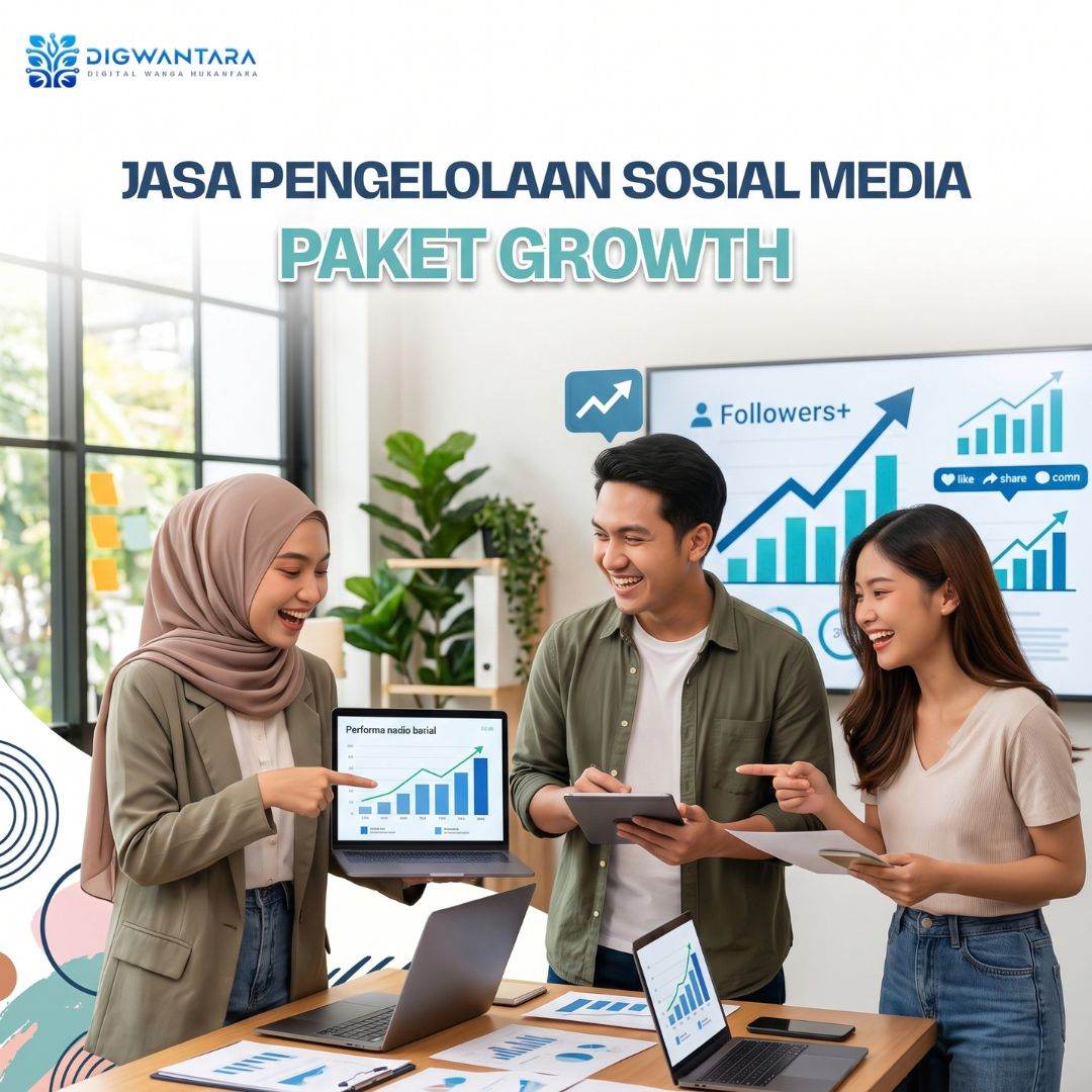 Jasa Pengelolaan Sosial Media: Paket Growth