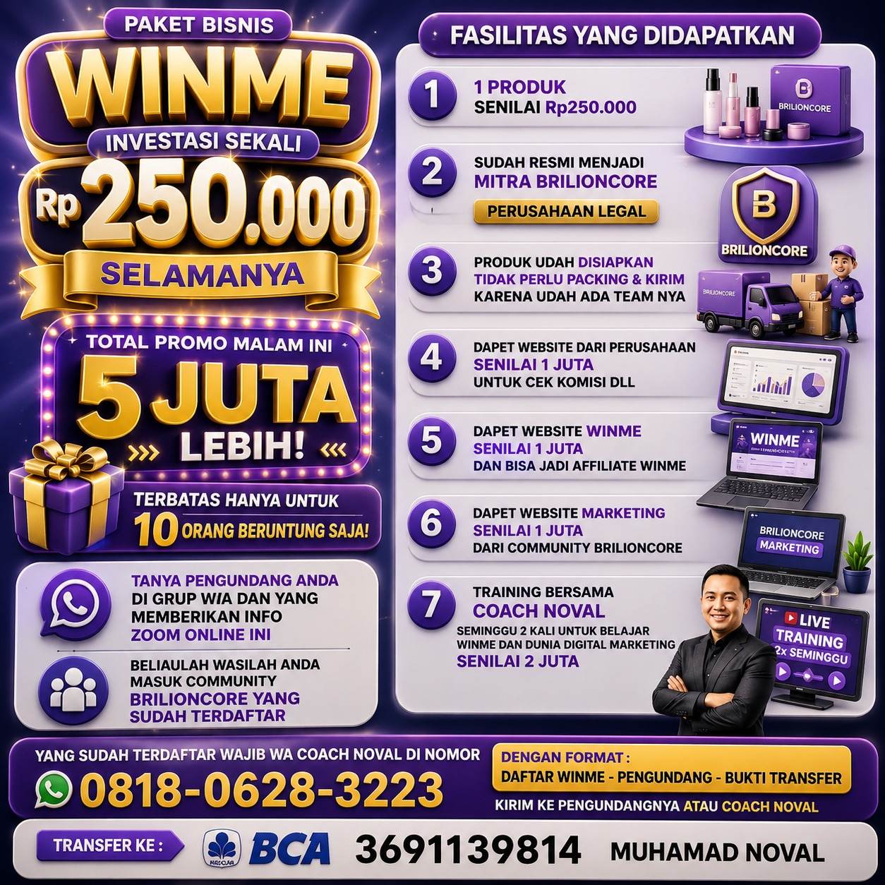 Paket Bisnis Winme