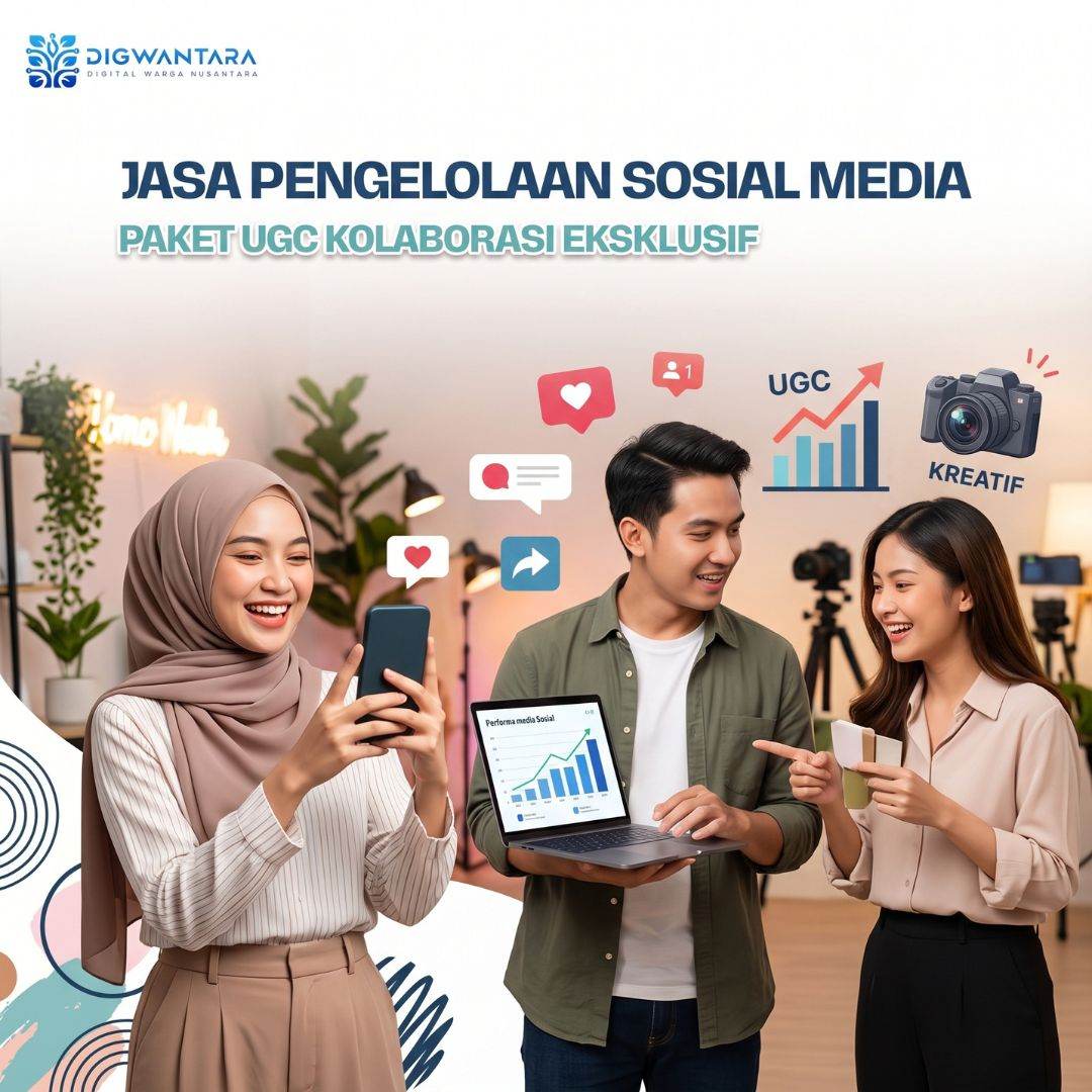 Jasa Pengelolaan Sosial Media: Paket UGC Kolaborasi Eksklusif