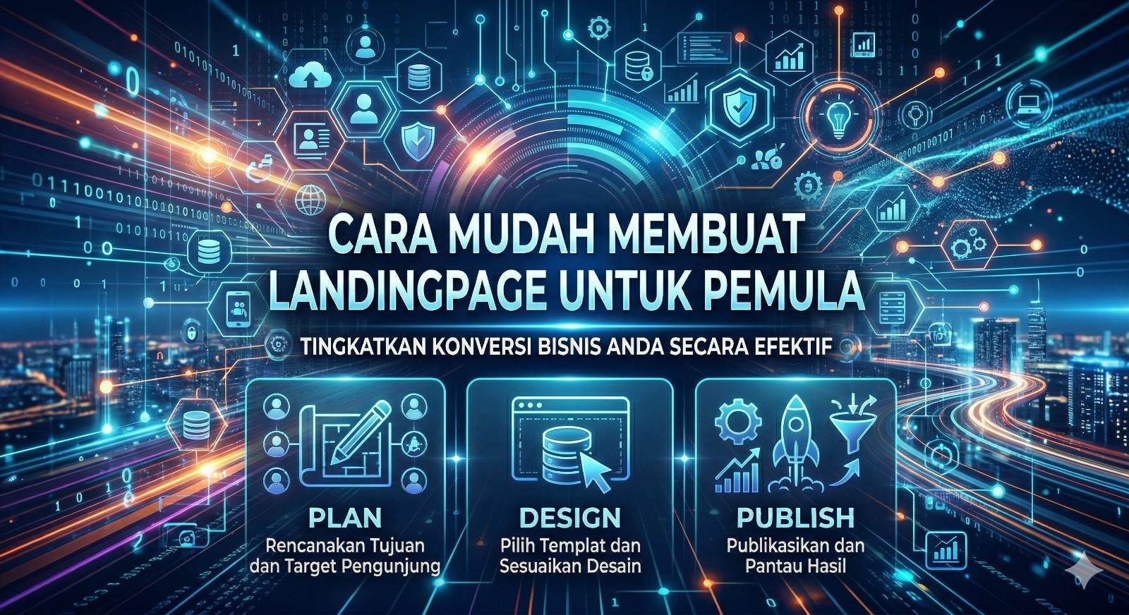cara mudah membuat landingpage untuk pemula