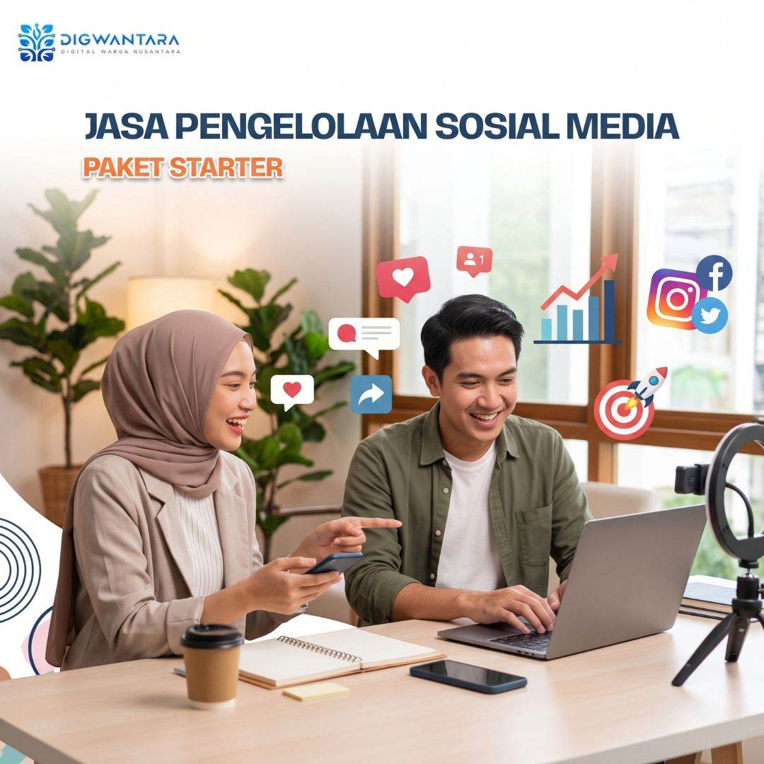 Jasa Pengelolaan Sosial Media: Paket Starter