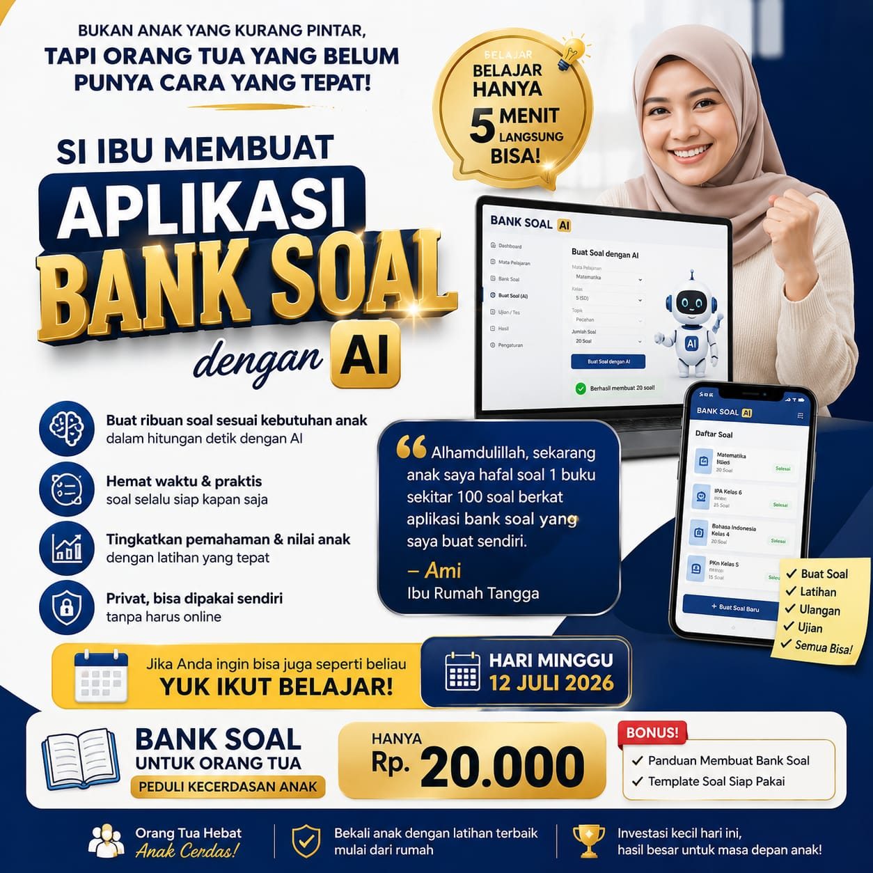 Kelas Online Membuat Bank Soal