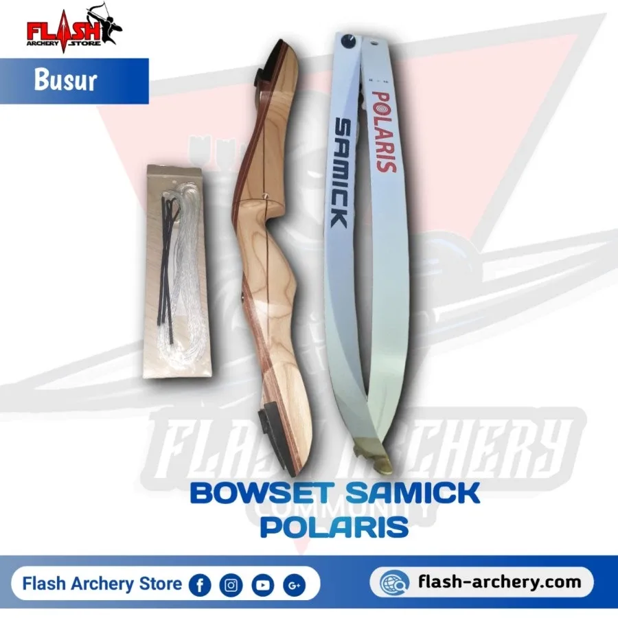 Busur Standard Bow SAMICK POLARIS | Busur Standard Nasional | - Bowset lengkap