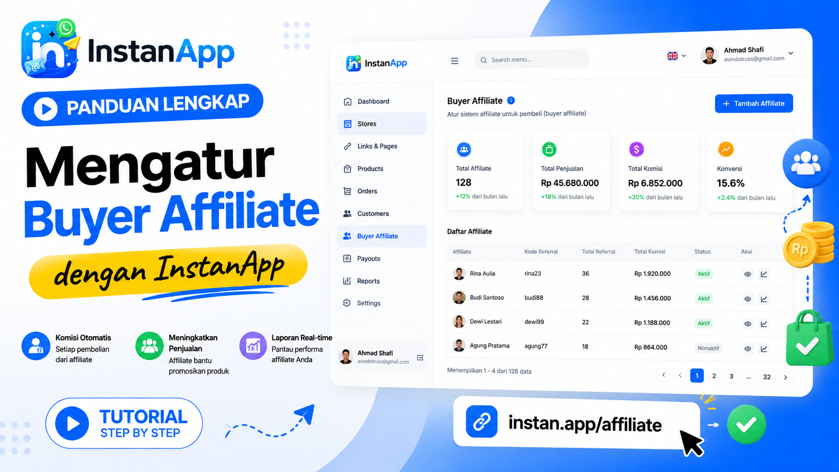 Mengatur Buyer Affiliate