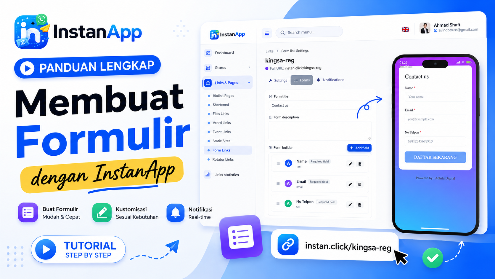 Membuat Formulir
