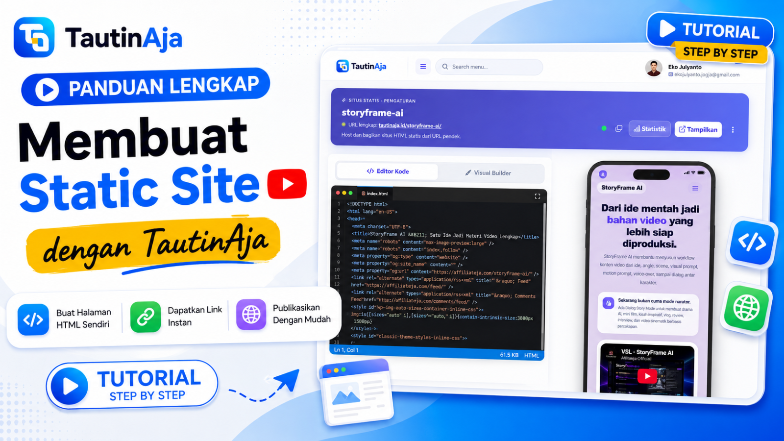 Membuat Static Site