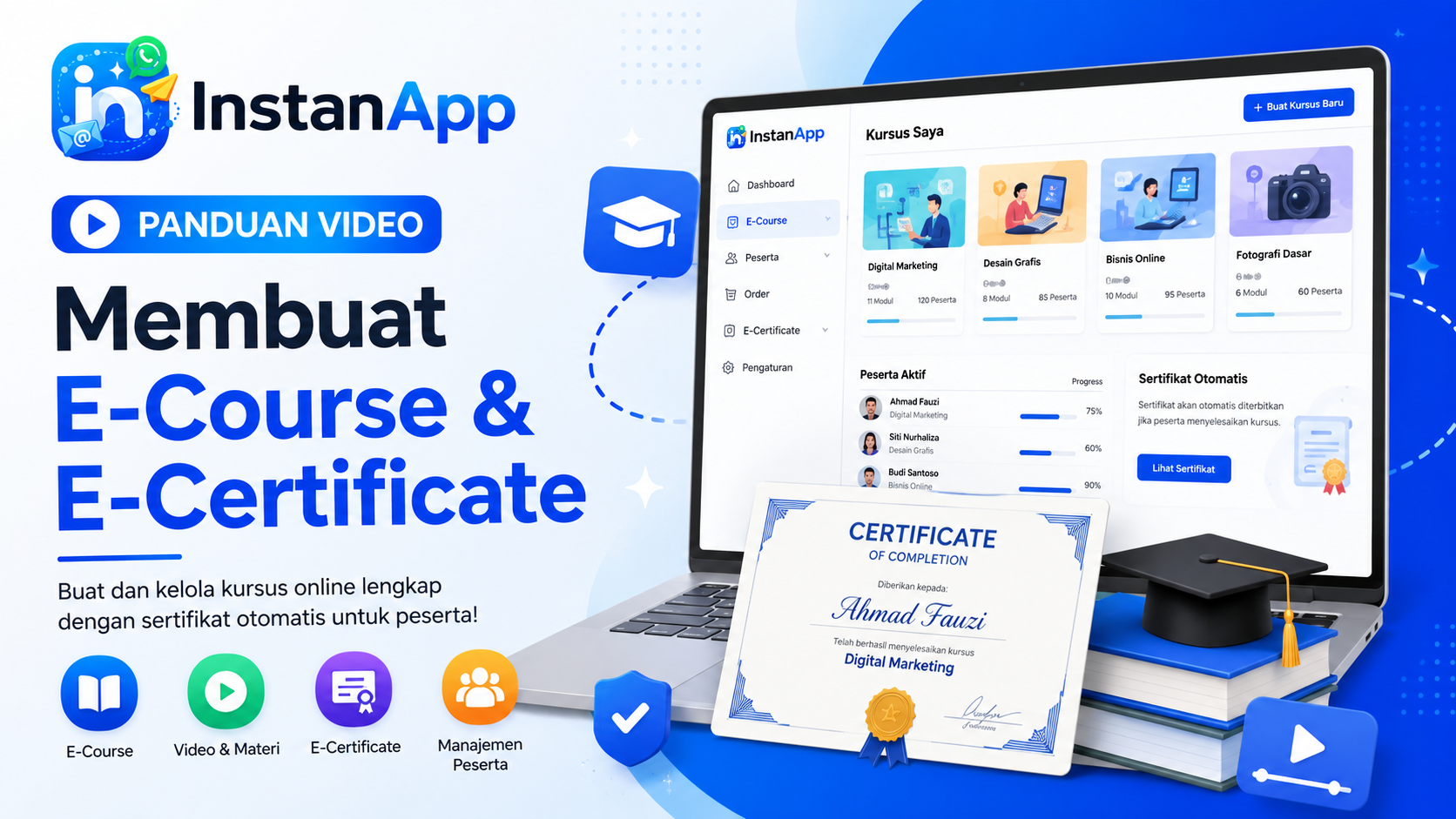 Membuat E-Course & E-Certificate