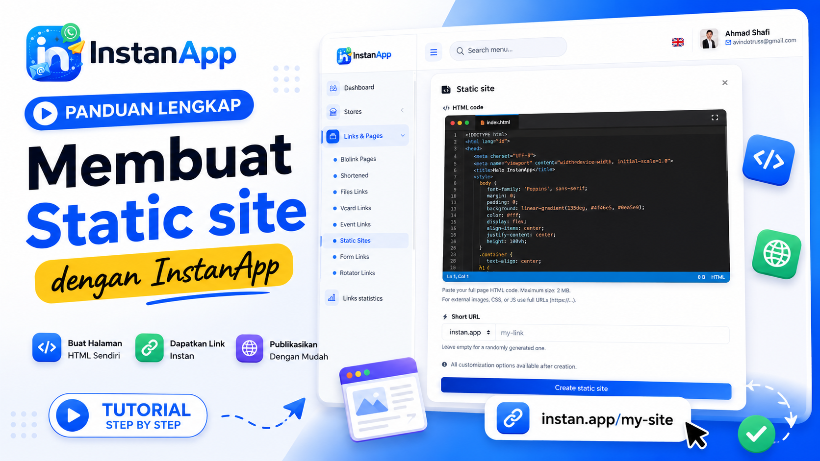 Membuat Static Site