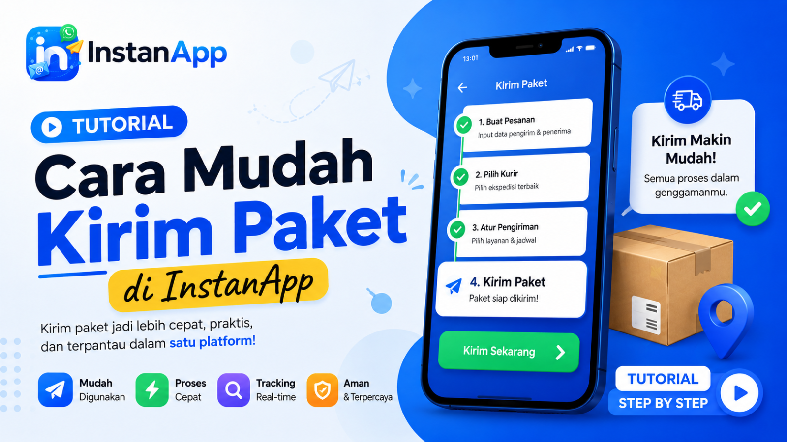 Cara Mudah Kirim Paket