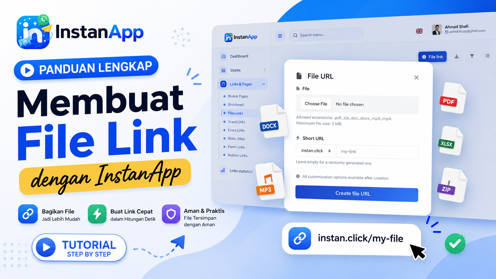 Membuat File Link